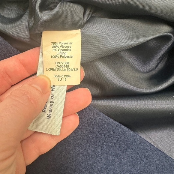 J.Crew Navy Mini Skirt - Picture 2 of 6